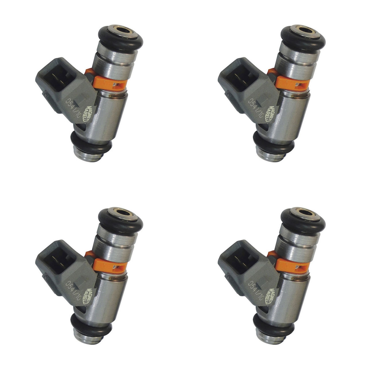 Kit 4 Inyectores Marelli Vw Polo 1.6 1.8 2000-2002 Naranja
